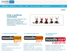 Tablet Screenshot of moodlestart.net